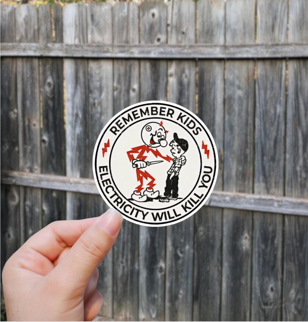 5 Pezzi Adesivi Di Finta Presa Elettrica, Set Di 5 Adesivi - Foto 10