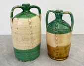 Vintage Bi-Colour Glaze Amphora