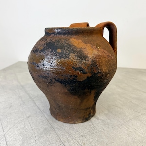 Large Antique Rustic Cooking Pot