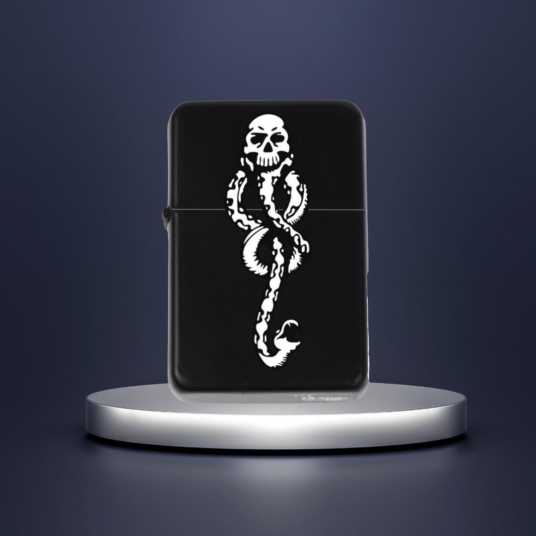Harry Potter Dark Mark Lighter, Personalized Voldemort Lighter, Cigar ...