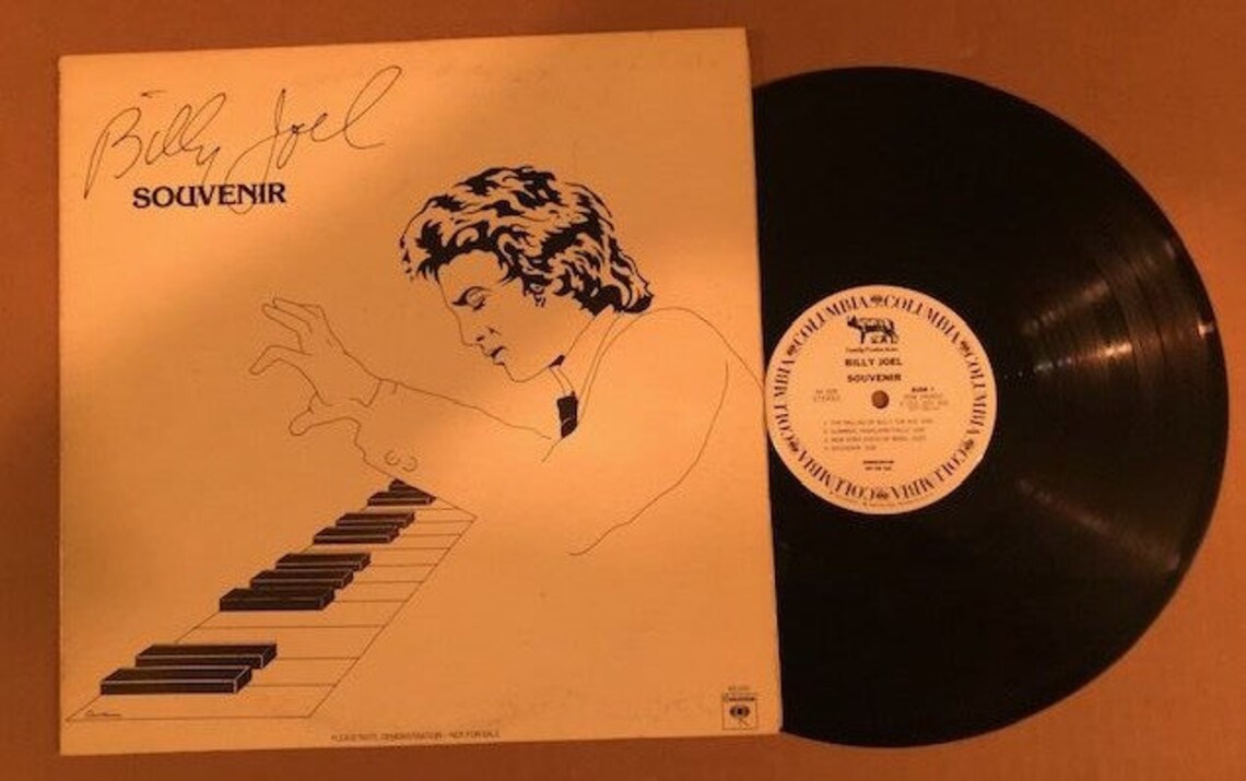 Billy Joel Souvenir PROMO Etsy