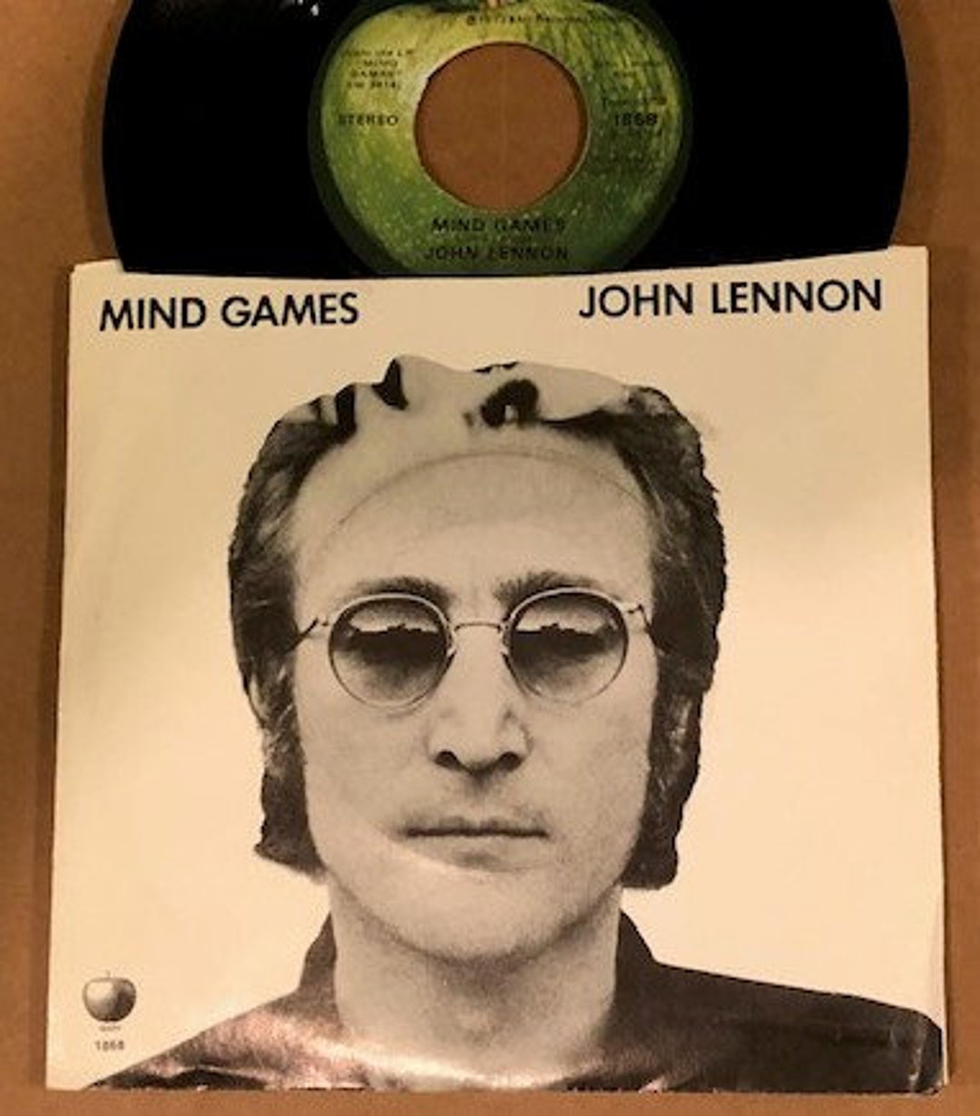 John Lennon Mind Games 45 RPM Apple Records W/ps Etsy John Lennon Mind Games 45 RPM Apple Records W/ps Etsy
