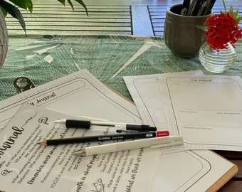Journal PDF download. A4 & A5 plus bookmark prompt.