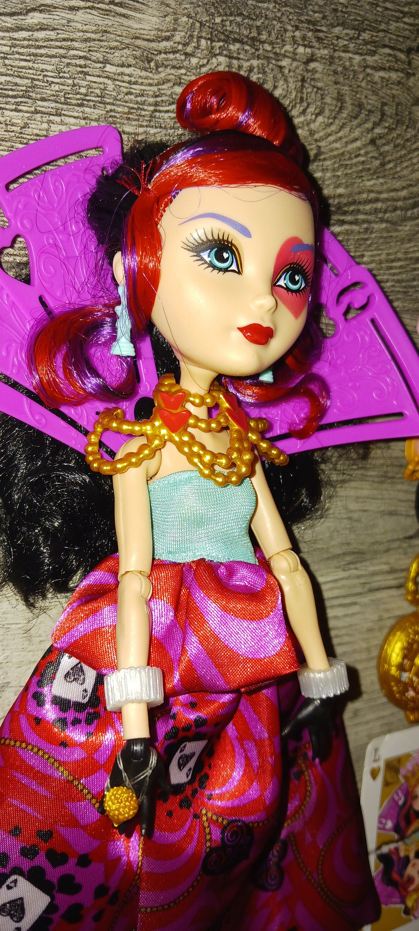 Ever After High Way Too Wonderland Lizzie Hearts Doll 