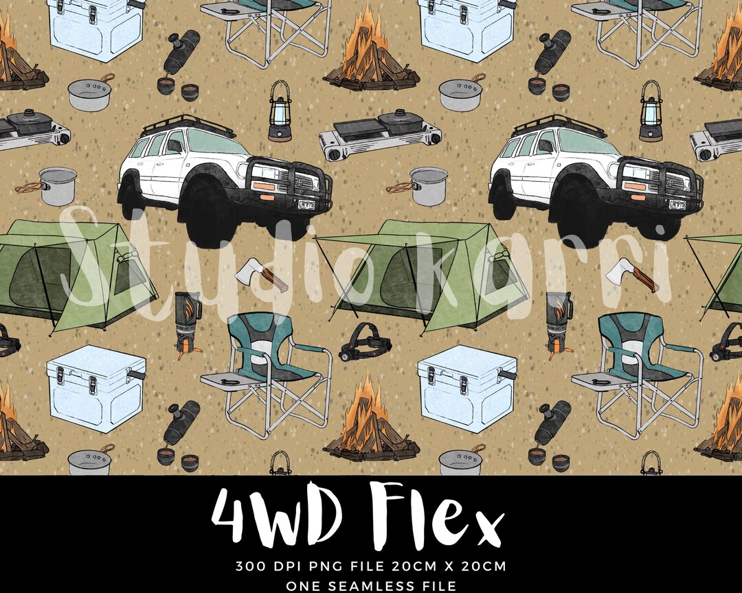 FWD Flex - Seamless Digital Pattern - Instant Download - Etsy
