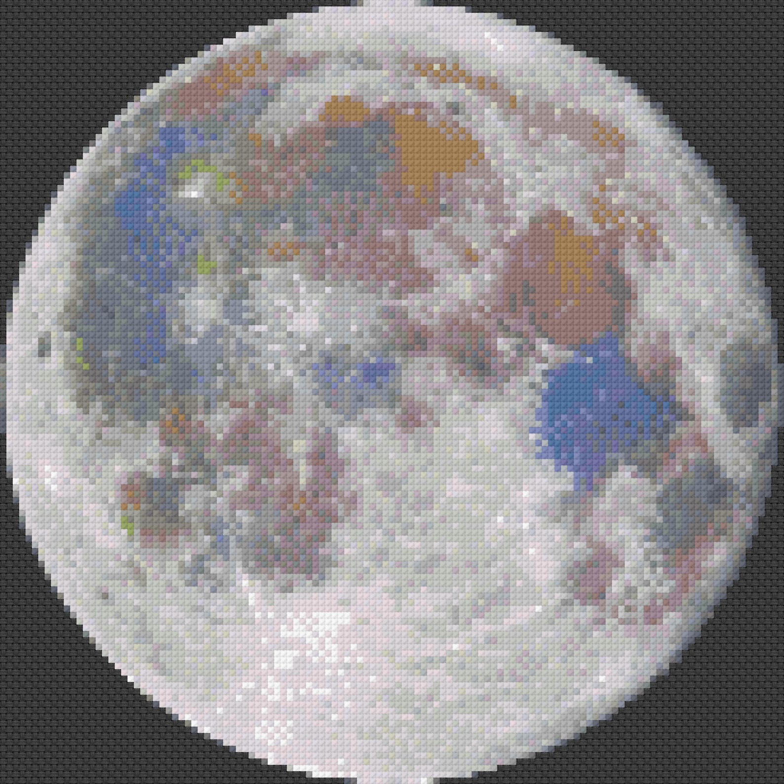 Moon Artemis Ripple Rainbow Moon Artemis 2 (digital Download) - Etsy UK