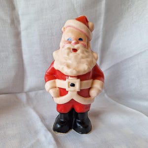 Adorable Vintage 1960&#39;s Gurley Candle Co Large Santa Candle Christmas