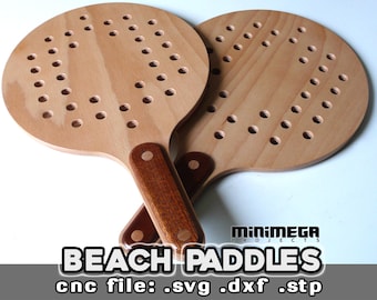 baeach paddles cnc file, router file, beach rackets build plans, beach tennis cnc file, wooden beach rackets, rackets cnc