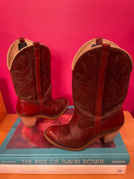 1990s Vintage Cowboy Boots (Size 6.5)