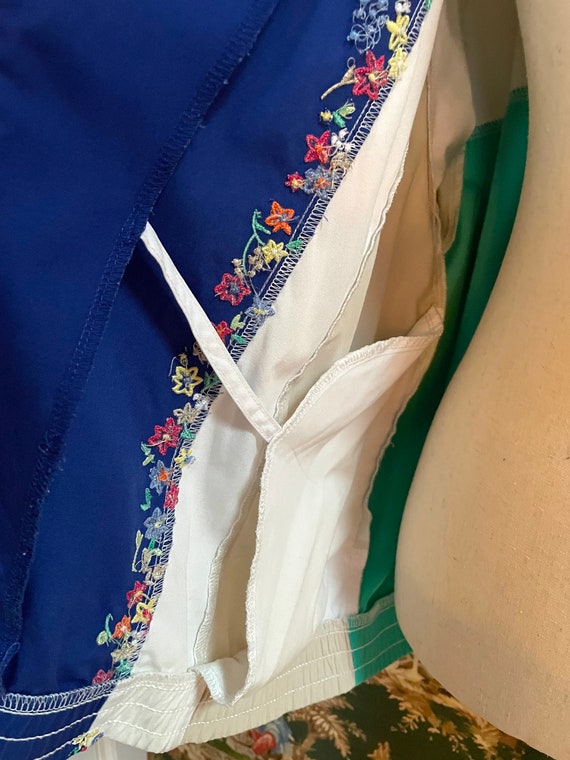 1990s Vintage Cotton Patchwork Jacket - image 8