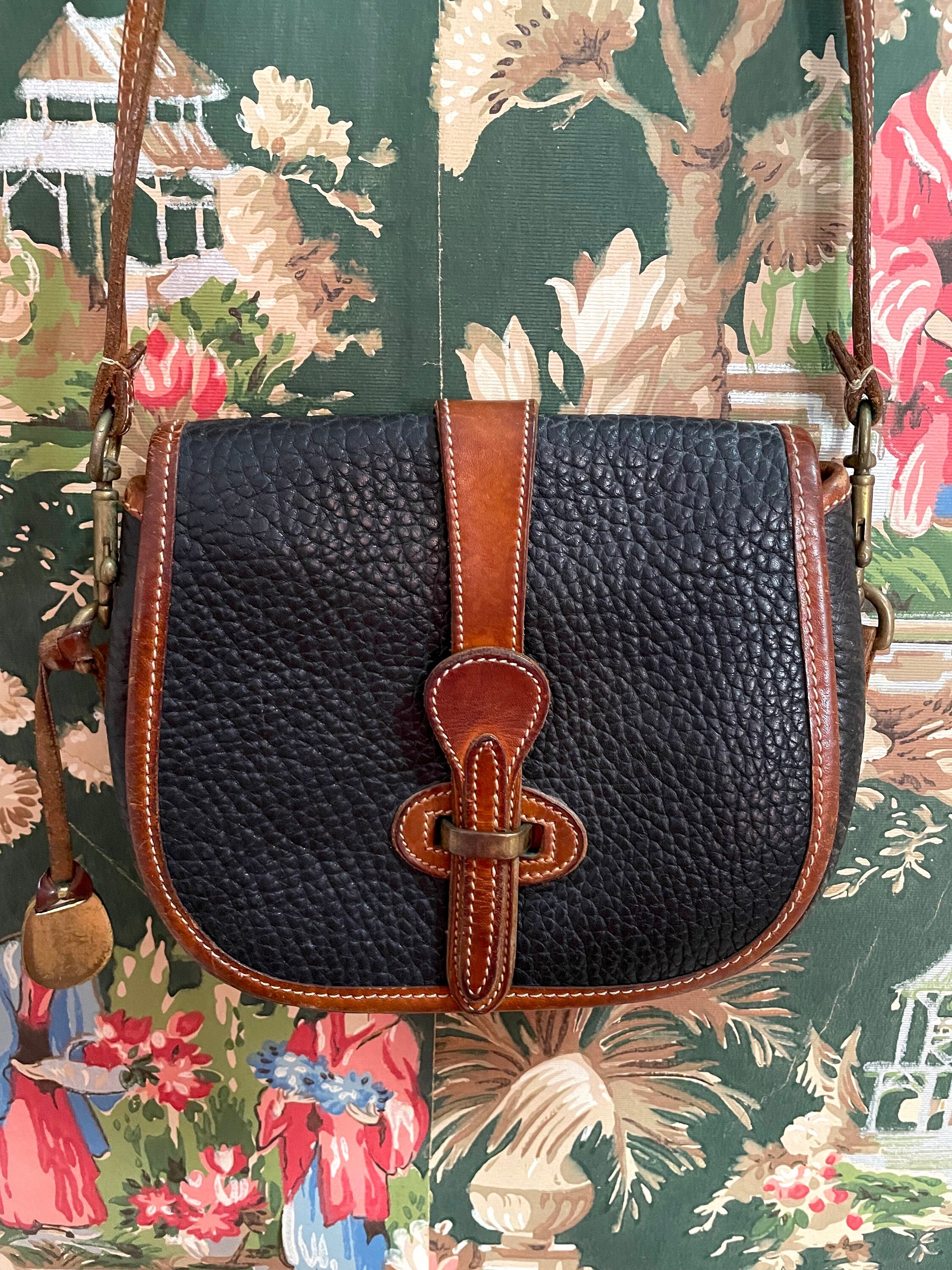 Vintage Dooney & Bourke All Weather Leather Handbags Made in USA, from the  1970s and 1980s