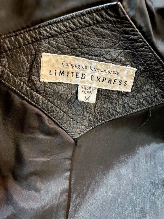 1980s Vintage Long Leather Coat (Medium) - image 9