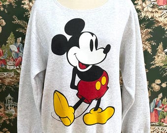 1990s/Y2K Vintage Mickey Mouse Sweatshirt
