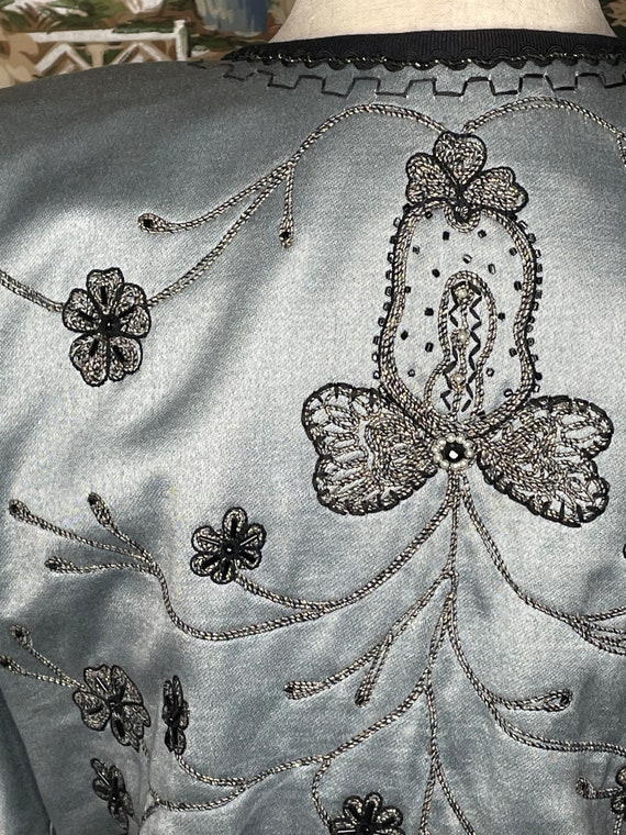 1980s Vintage Embroidered Jacket - image 3