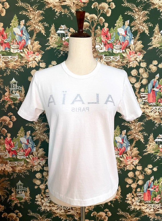 Y2K Vintage Alaia Inside Out Graphic T-Shirt