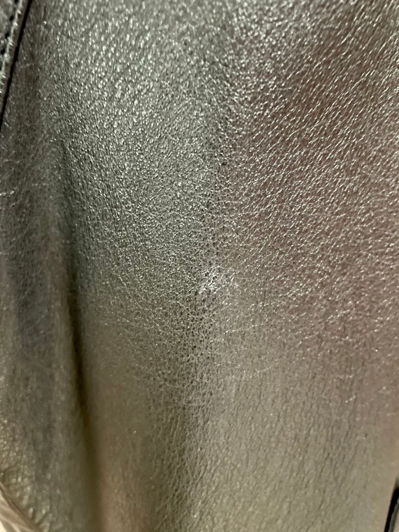 1980s Vintage Long Leather Coat (Medium) - image 6