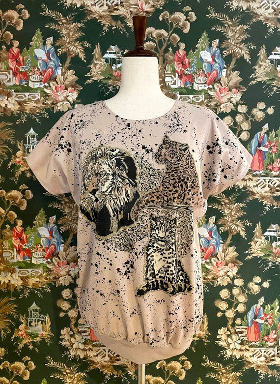 Tshirt vintage animal print Gem