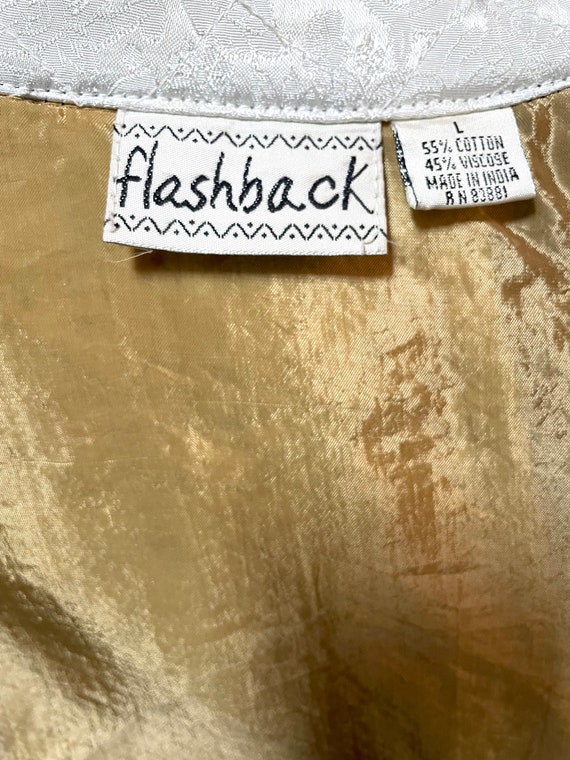 1990s Vintage Patchwork Jacket Made in India - image 9