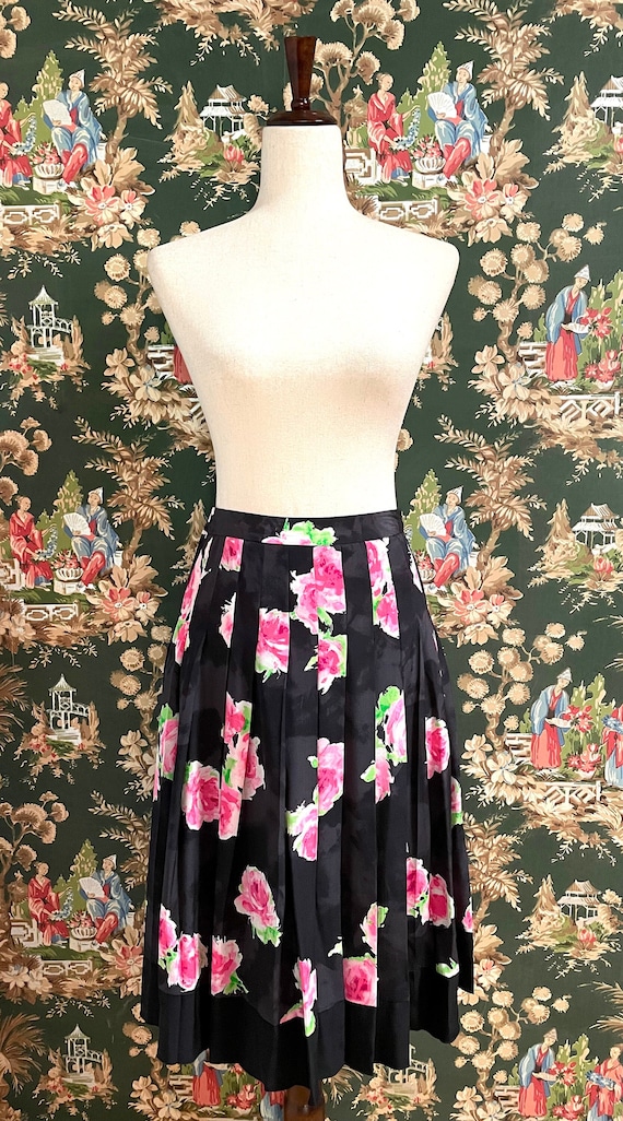 Y2K Vintage Moschino Cheap and Chic Floral Skirt