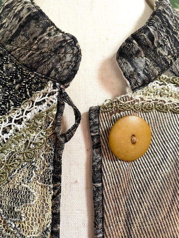 1990s Vintage Patchwork Jacket Made in India - image 6