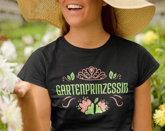 Garten T-Shirt Damen Gartenliebhaber Gärtner Hobbygärtner Landschaftsgärtner