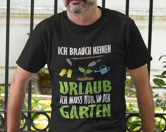 Garten Shirt Gartenliebhaber Gärtner Hobbygärtner Landschaftsgärtner