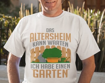 Garten T-Shirt Gartenliebhaber Gärtner Hobbygärtner Landschaftsgärtner