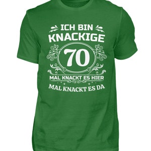 Geburtstagsshirt 70 Jahre Geburtstag T-Shirt Mann Geschenk Runder Geburtstag Lustiges Geburtstagsgeschenk Männer Kelly Green