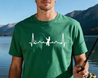Angeln Shirt Angler Geschenk Für Männer Fischer Angel Zubehör Geschenkidee Vatertaggeschenk