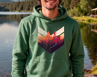 Wander Hoodie Herren & Damen – Geschenk für Wanderer – Outdoor Pullover Natur – Wandern Outfit Unisex