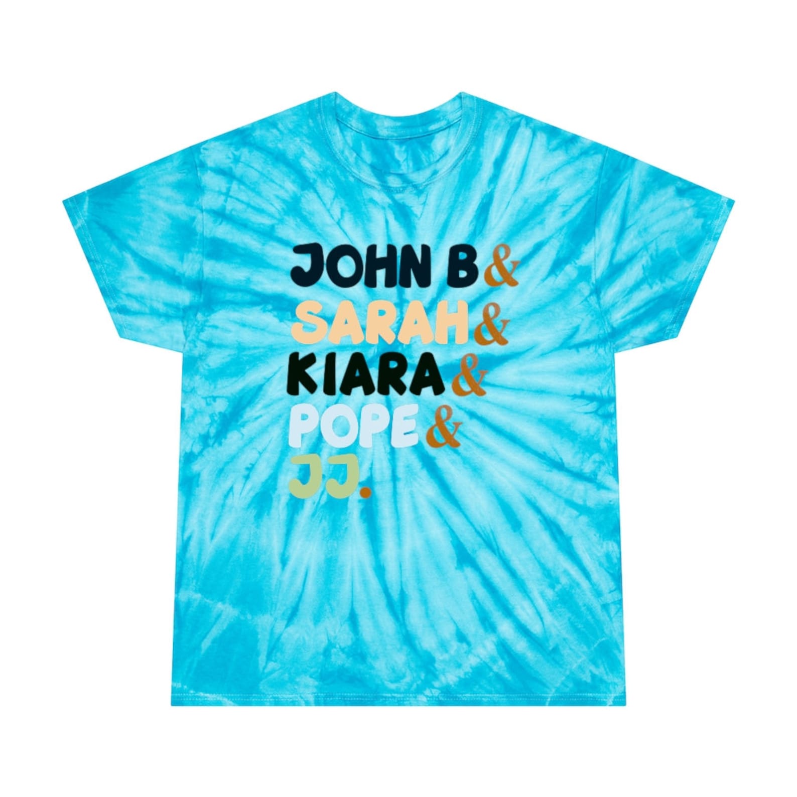 Outer Banks Tie-Dye Pogue Life Tie-Dye Tee Cyclone | Etsy