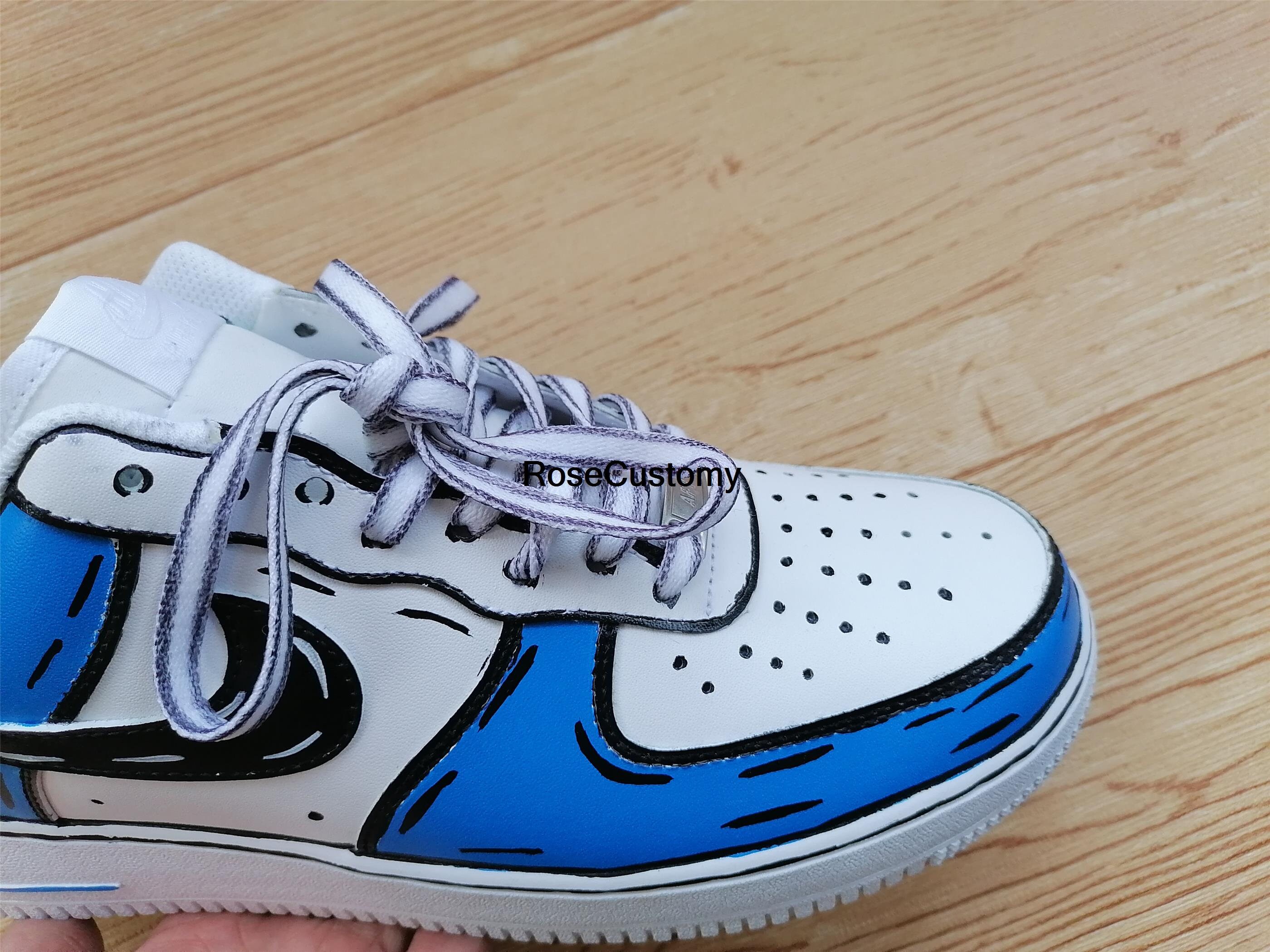 Air Force 1 Custom Anime Nike Sneakers 
