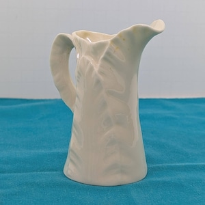 Vintage mini bone china cream pitcher from England - Royal Worcester