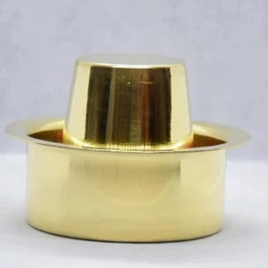 South Indian Brass Filter Coffee Davara Set: Traditional Coffee Cup