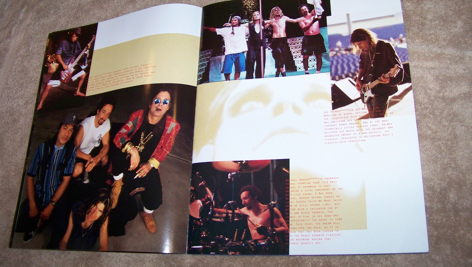 Ozzy Osbourne 1997 Tour Program Ozzfest: Black Sabbath | Etsy