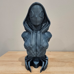 Spiderwoman/Ghost Spider 3D Printed Bust Spiderman Into the Spiderverse