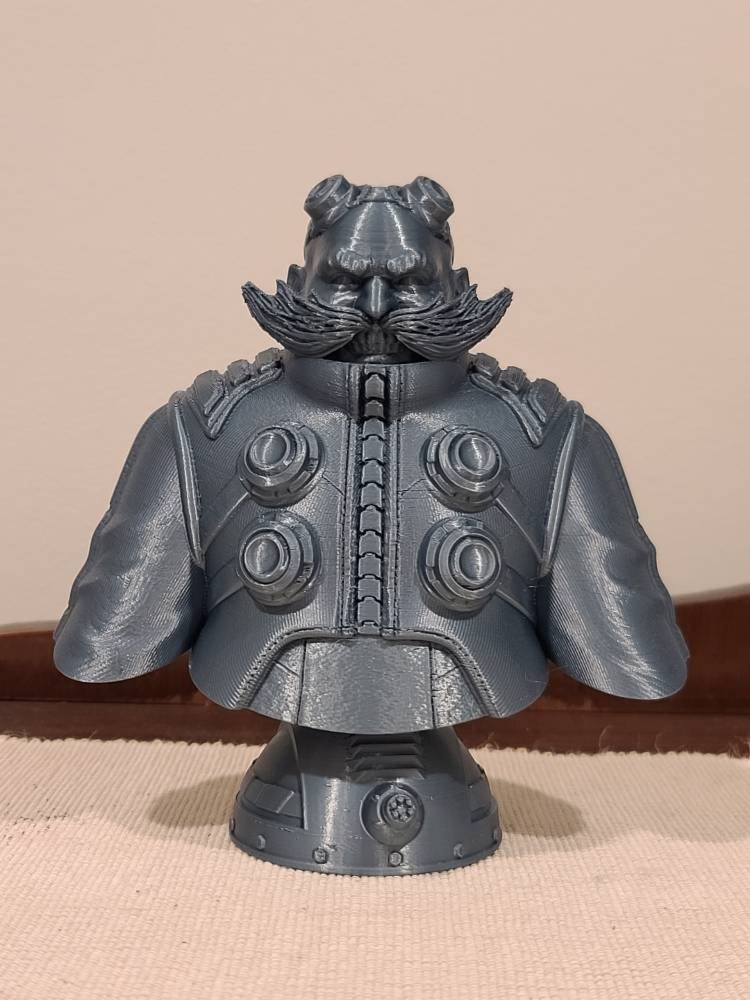 Dr Eggman 3D Printed Bust Nintendo - Etsy