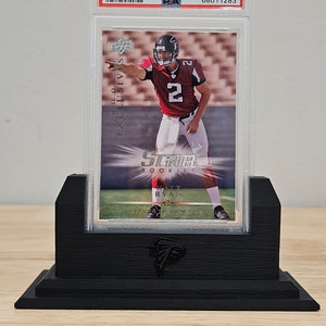 Football PSA Graded Card Display