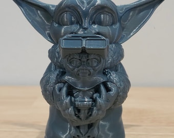 Grogu holding an Anzellan 3D Print Star Wars