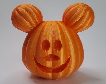 Mickey Pumpkins! 3D Printed Mickey Pumpkins | Disney Halloween & Seasonal Decorations