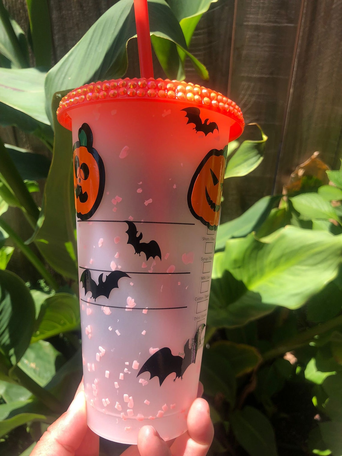 Starbucks Cup Personalized Halloween /changin Color 2021 Etsy UK