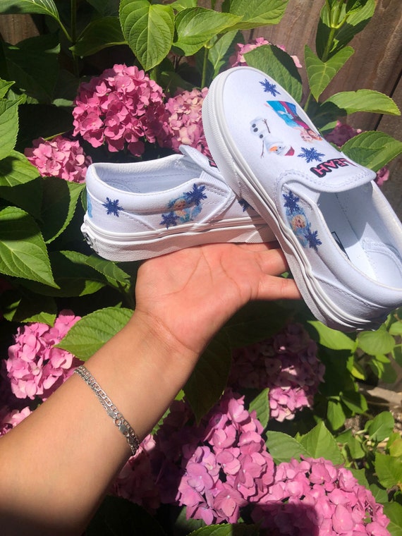 vans frozen shoes