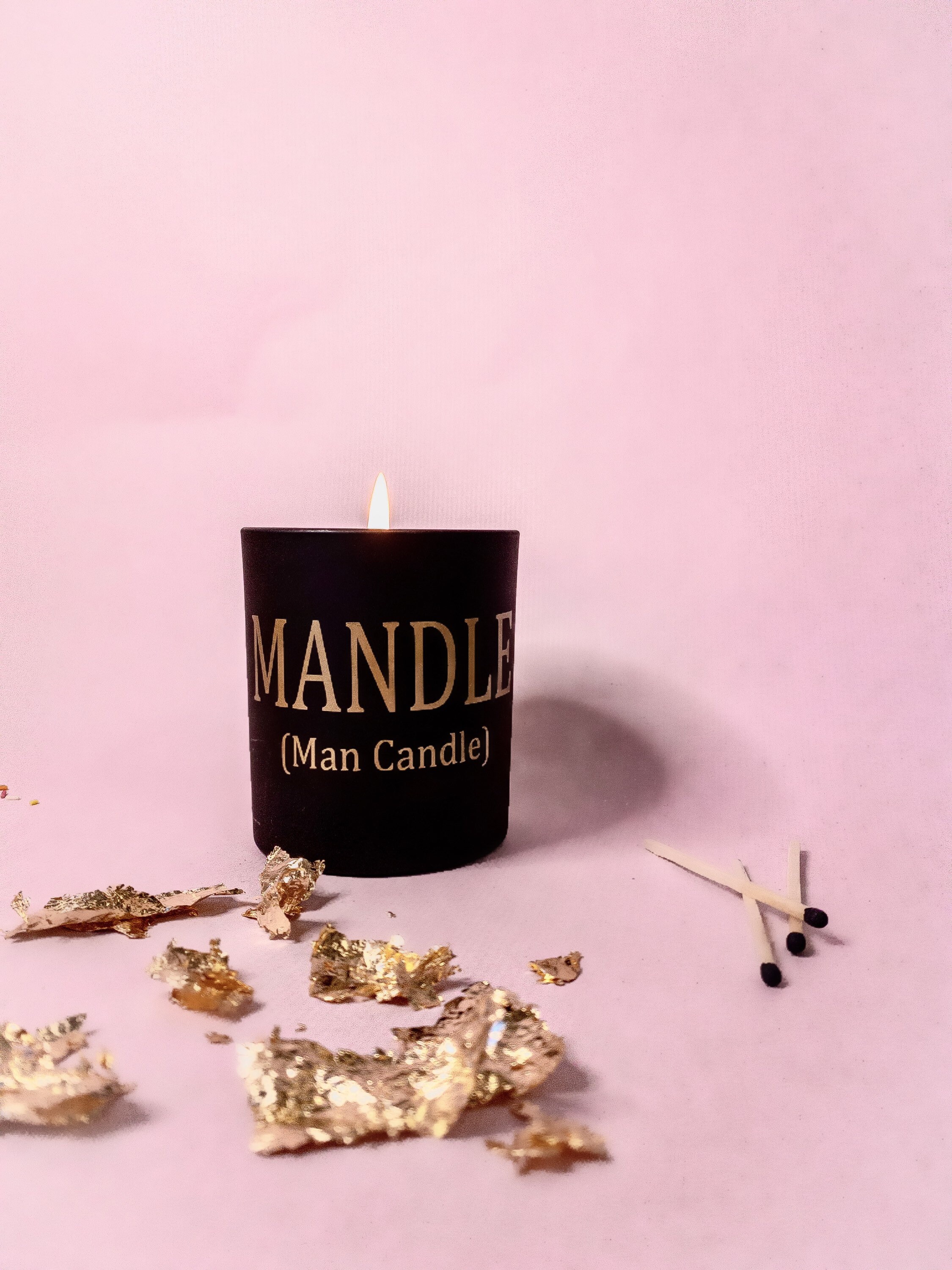 MANDLE Man Candle Wax Scented Candle Gifts for Him Etsy