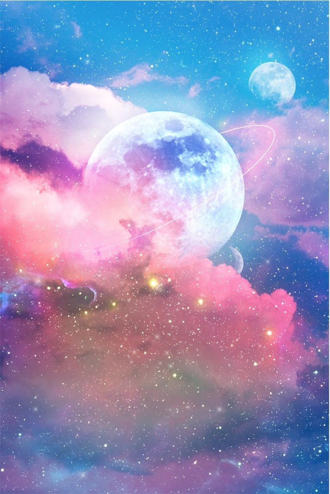 Pretty Cool Cool For Cute Moon Galaxy HD phone wallpaper  Pxfuel