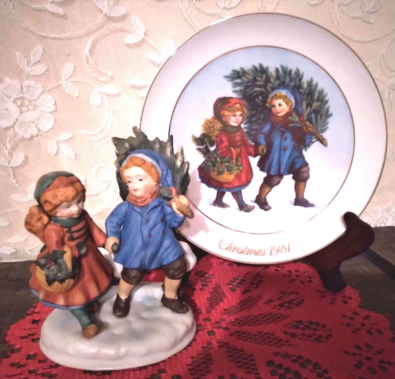 1981 Christmas Plate - Etsy