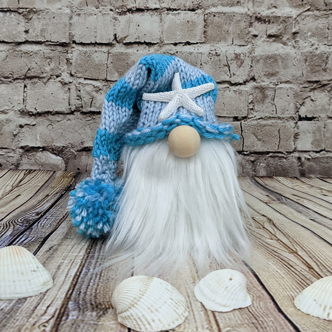 Beach Gnome Light Blue and Aqua - Etsy