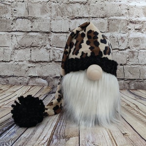 Leopard Hat Gnome