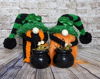 St. Patrick's Day Gnome Leprechaun Gnome Green St. Gnome Patty's Day Gnome Green Shamrock Gnome St. Patricks Springtime Gnome Couple