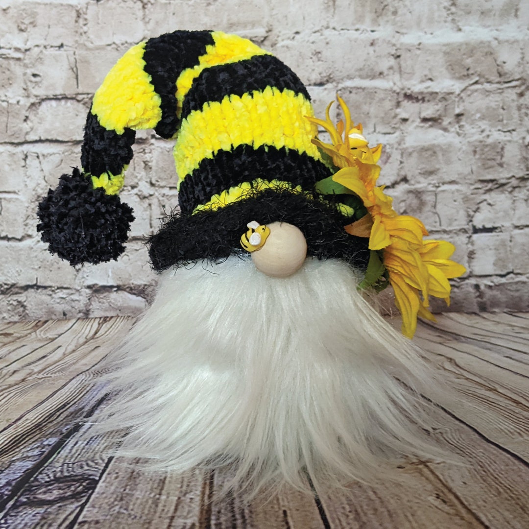 Honey Bumble Bee Gnome - Etsy