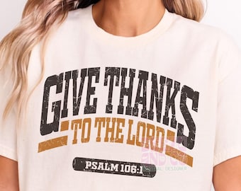 Give Thanks to the Lord svg png, Fall For Jesus Svg Png, Retro Fall Svg Png, Retro Christian Svg Png, Thanksgiving svg Png, Sublimation